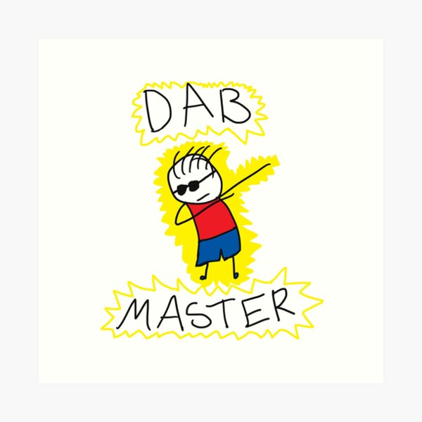 Dab Pose Stickers for Sale | Redbubble