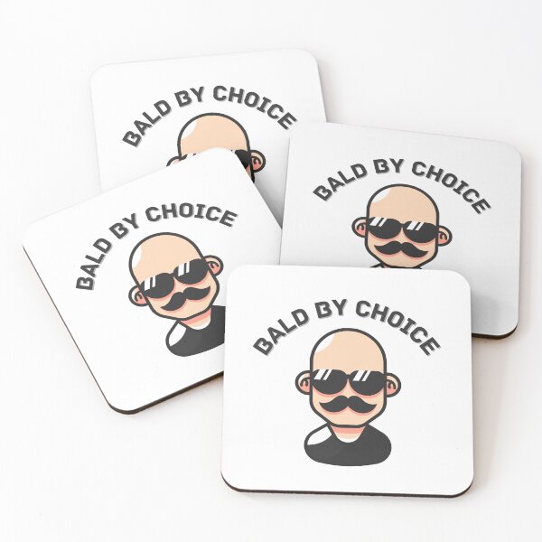 Item preview, Bald by choice designed and sold by MudPuppet.