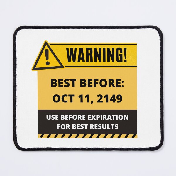 Item preview, Human Warning Label Best Before Dating Joke designed and sold by mschubbybunny.
