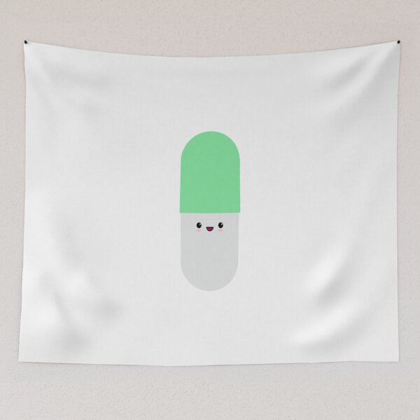 Item preview, Happy Pill - Green designed and sold by hakunamatata72.