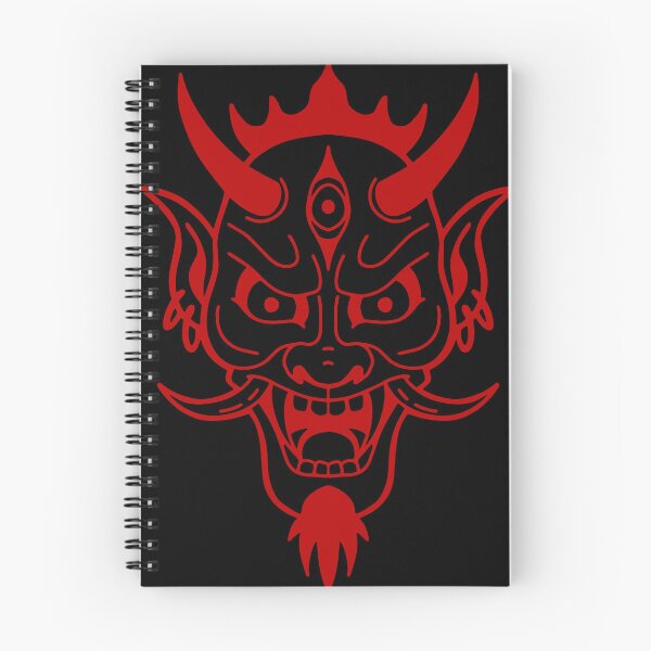 Item preview, Red Angry Oni Mask designed and sold by BlkBearyDesigns.