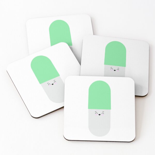 Item preview, Happy Pill - Green designed and sold by hakunamatata72.