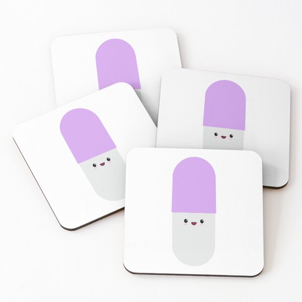 Item preview, Happy Pill - Purple designed and sold by hakunamatata72.