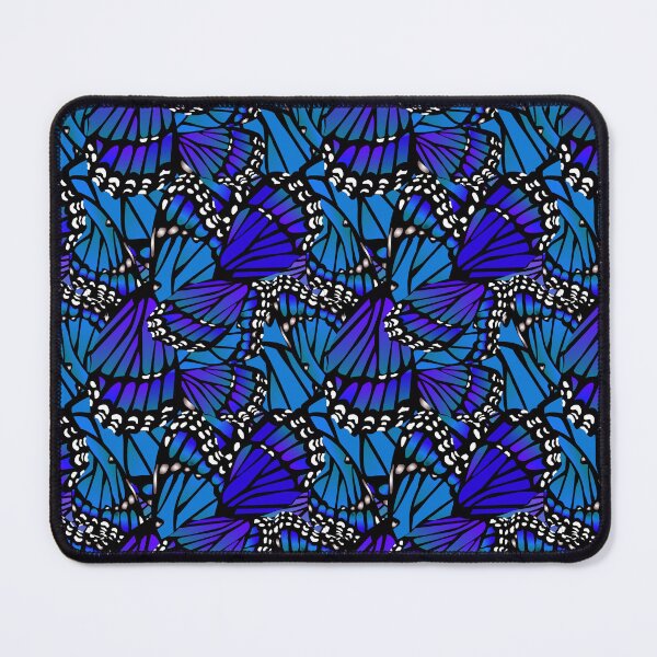Item preview, Blue Butterfly Monarch Boho Bohemian Pattern designed and sold by Draculaura2009.
