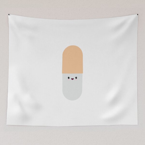 Item preview, Happy Pill - Orange  designed and sold by hakunamatata72.