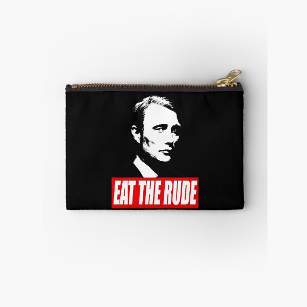 Item preview, EAT THE RUDE - Hannibal [Dark Background] designed and sold by tirmedesign.