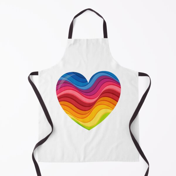 Item preview, Pride Rainbow Wave Heart designed and sold by Eraiszaretuiok.