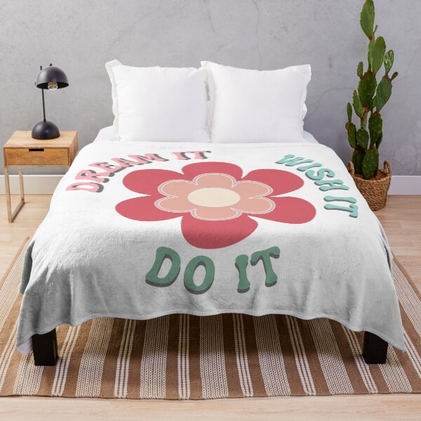 Item preview, Dream It, Wish It, Do It. Retro Typography Motivational and Inspirational Quote designed and sold by That Cheeky Tee.