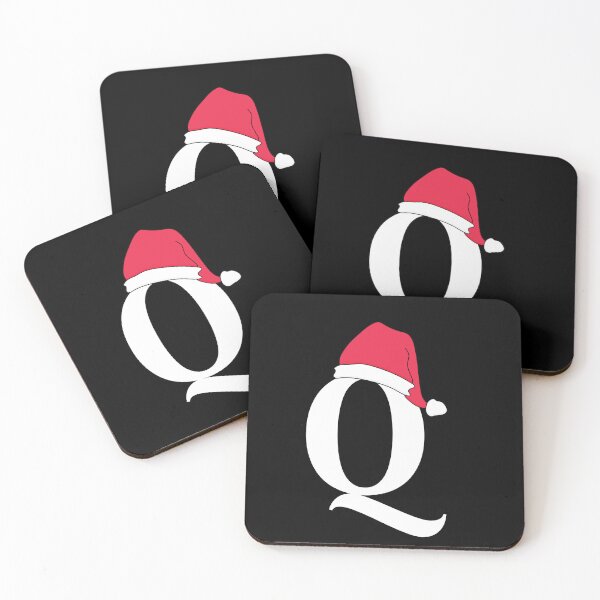 Item preview, Letter Q Red Christmas Santa Hat designed and sold by moderncrazeshop.
