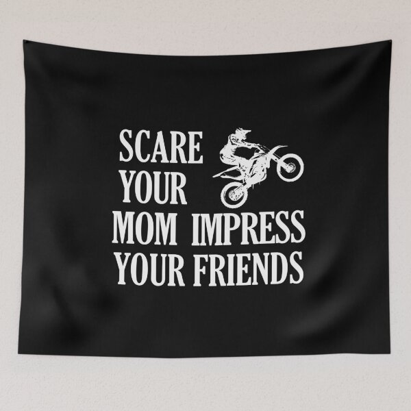 Item preview, SCARE YOUR MOM IMPRESS YOUR FRIENDS designed and sold by antipatic.