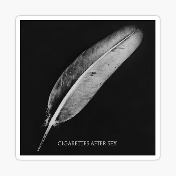 Cigarette After Sex Album Sticker For Sale By Barbarahurst Redbubble