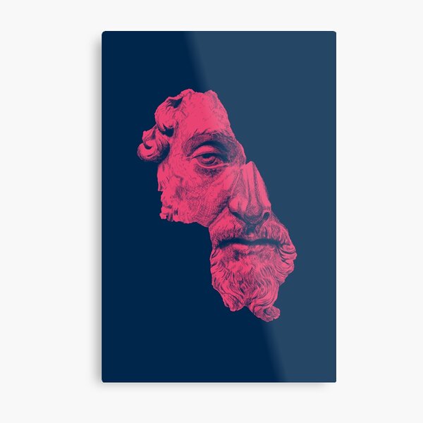 Item preview, MARCUS AURELIUS ANTONINUS AUGUSTUS / prussian blue / vivid red designed and sold by Daniel Coulmann.