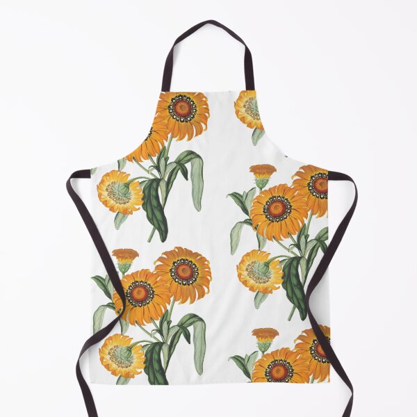 Item preview, Bright Yellow Gazania Botanical Art Flower Bunch designed and sold by MochaMeli.