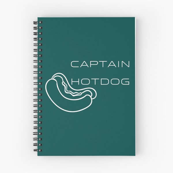 Item preview, Captain Hotdog Typography White Design   designed and sold by MichaelPowers4.
