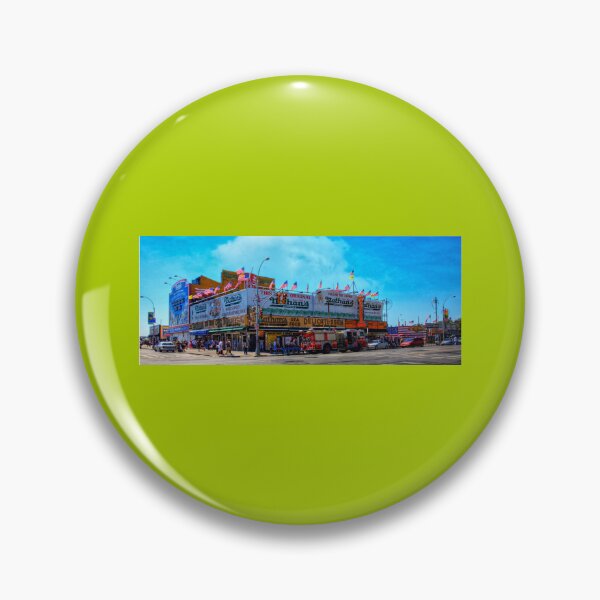 Item preview, Nathan_s Famous Frankfurters, Original Headquarters, Coney Island, Brooklyn, USA Postcard designed and sold by MichaelPowers4.