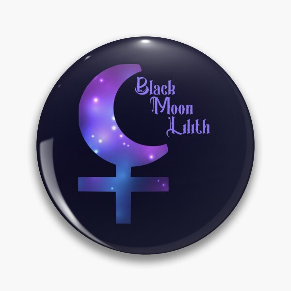 Item preview, Black Moon Lilith Glyph | Smash the Patriarchy | Astrology Divine Feminine designed and sold by AstralRadiance.