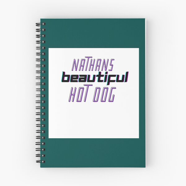 Item preview, Nathans hot dog  Poster designed and sold by MichaelPowers4.