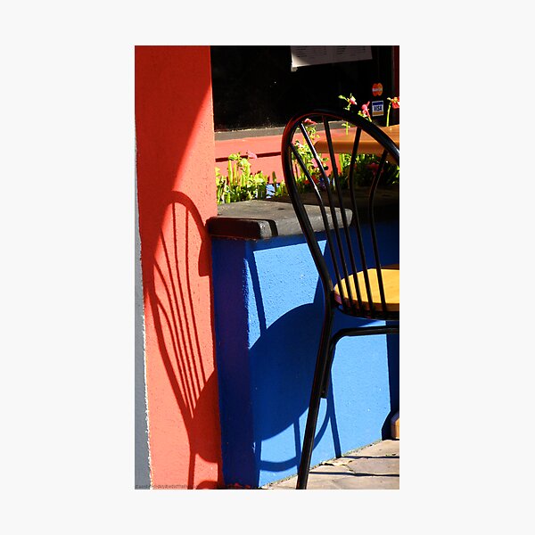 Cafe Sitdown Photographic Print