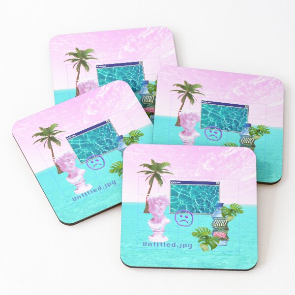 Item preview, Retro Ocean Vaporwave untitled jpg designed and sold by Rzera-.