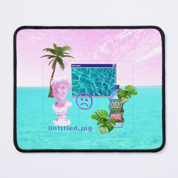 Item preview, Retro Ocean Vaporwave untitled jpg designed and sold by Rzera-.