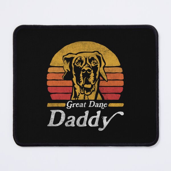 Item preview, Retro Vintage Great Dane Daddy designed and sold by More Cute Dogs.