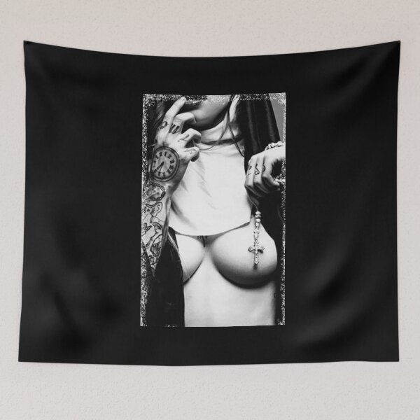 Item preview, Sexy Nun Cross Tattoo designed and sold by shopHoccccccc.