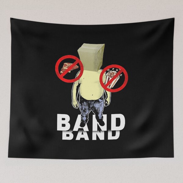 Item preview, Love Band Songs - Stop Overeating designed and sold by BAkaiwaii32.