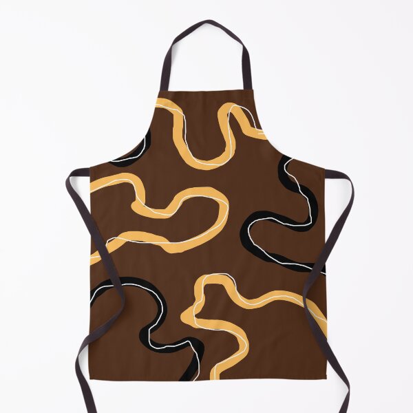 Item preview, Abstract Swirl Drawing Brown designed and sold by noiramcreates.