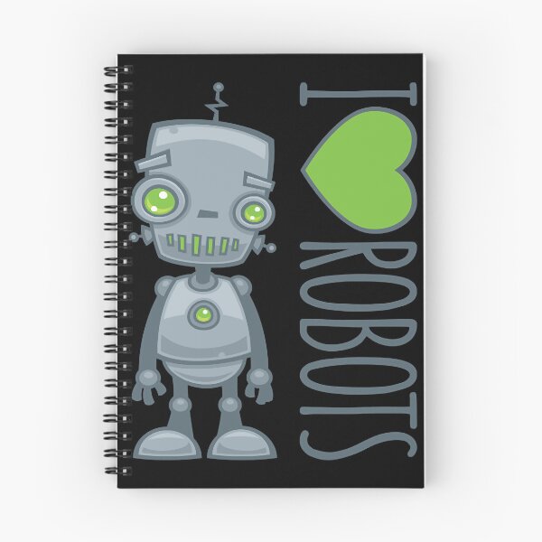Item preview, I Love Robots  designed and sold by SandraHar35596.