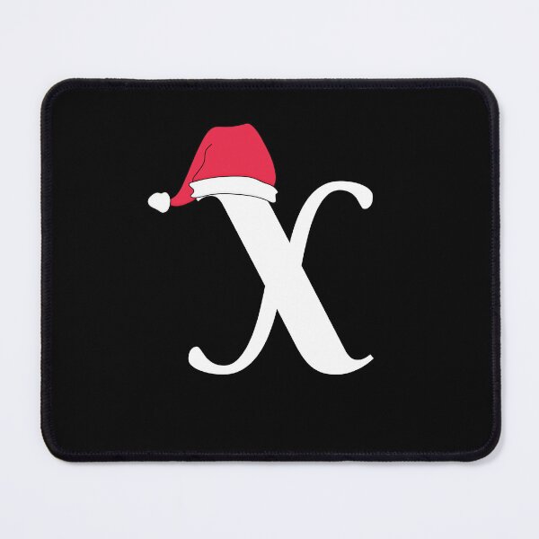 Item preview, Letter X Red Christmas Santa Hat designed and sold by moderncrazeshop.