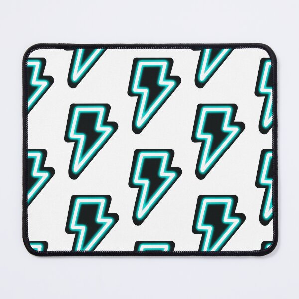 Item preview, Neon Blue Lightning Bolt designed and sold by CalliesArt.