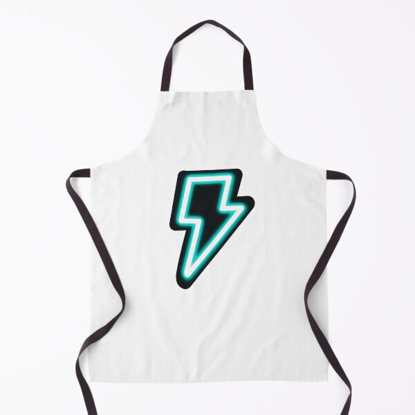 Item preview, Neon Blue Lightning Bolt designed and sold by CalliesArt.