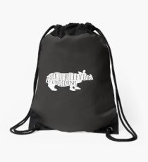 Never Stop Believing in Unicorns Drawstring Bag