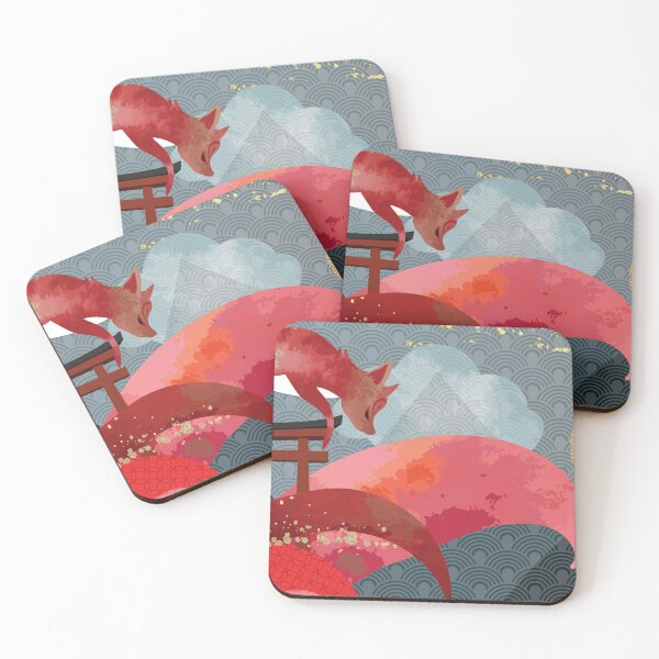 Item preview, The fox and Torii gate designed and sold by Wa Wonder.