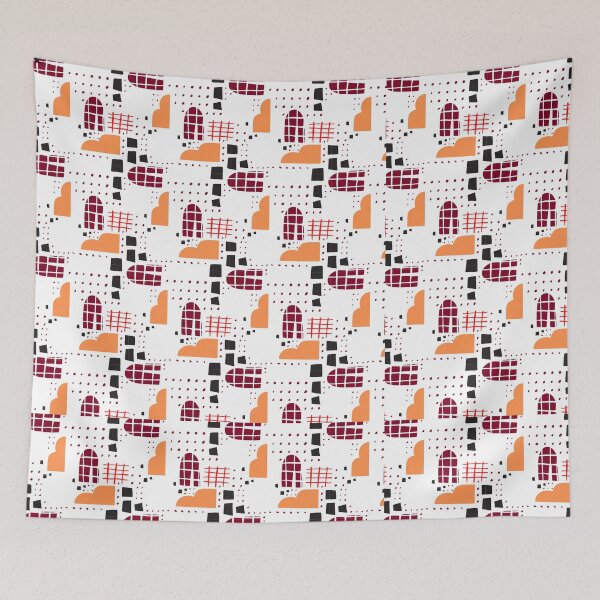 Item preview, Playful Geometry Pattern designed and sold by noiramcreates.