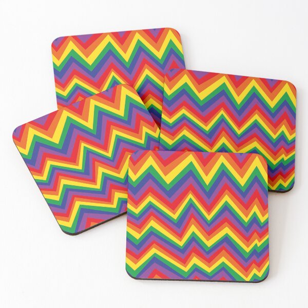 Item preview, Rainbow Zig Zag designed and sold by Texterns.