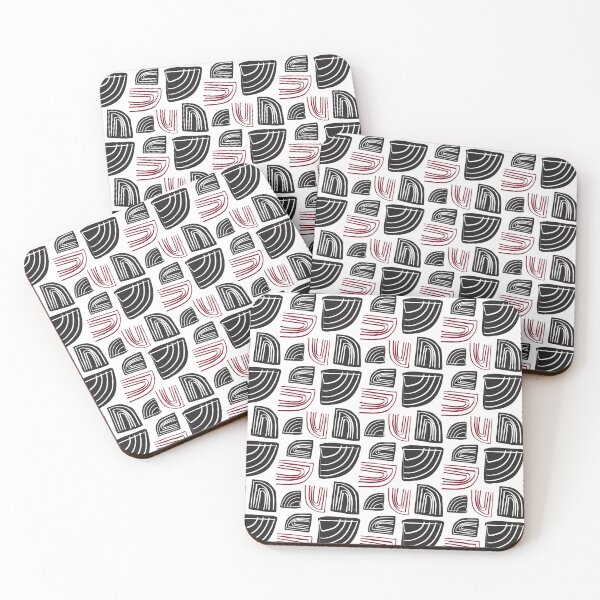 Item preview, Geometric Shapes and Lines Pattern designed and sold by noiramcreates.