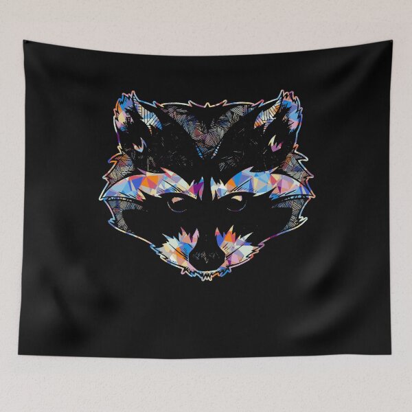 Item preview, Cool And Awesome Raccoon Geometric designed and sold by UnknownArtistt.