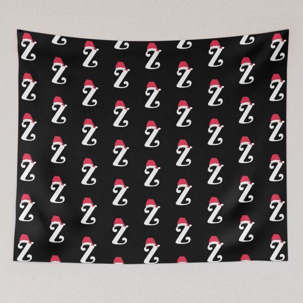 Item preview, Letter Z Red Christmas Santa Hat designed and sold by moderncrazeshop.