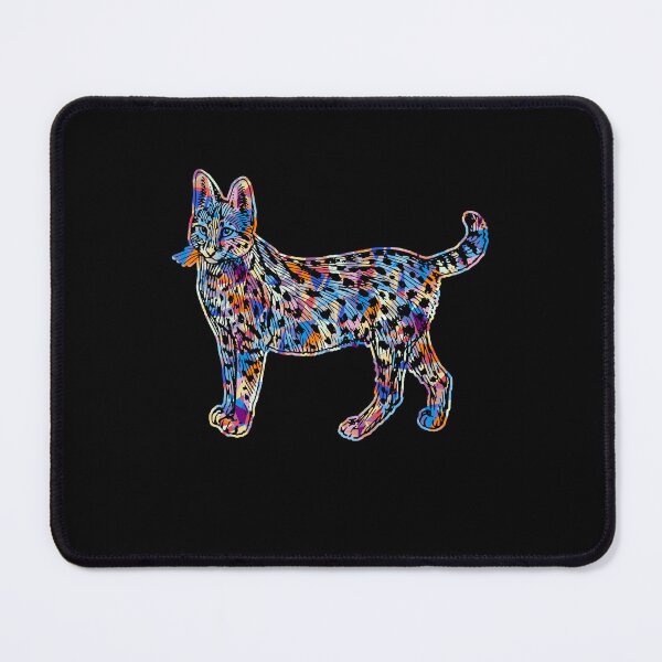 Item preview, Cool And Awesome Savannah Cat Geometric designed and sold by UnknownArtistt.