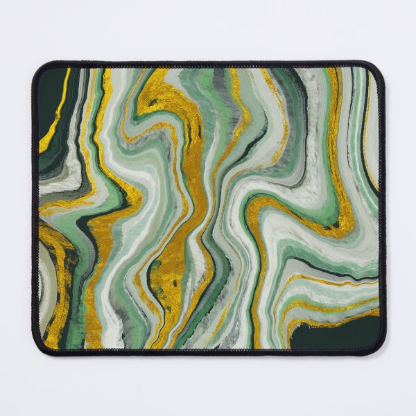 Item preview, Marbleized Geode Green designed and sold by noiramcreates.