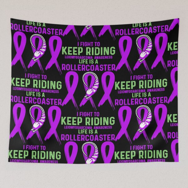 Item preview, Leiomyosarcoma Awareness Purple Rollercoaster  designed and sold by TimothyCa87133.