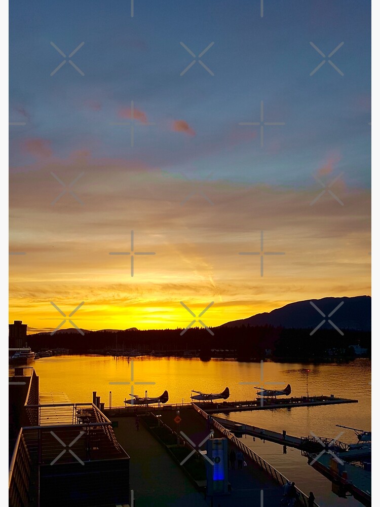 "Seaplanes in Vancouver harbor" Poster for Sale by Hanna-Mavi | Redbubble