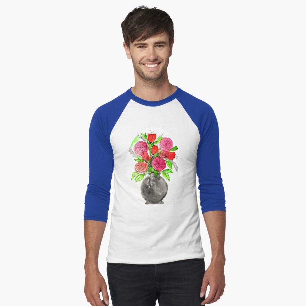 Item preview, Baseball ¾ Sleeve T-Shirt designed and sold by sandyrichter.