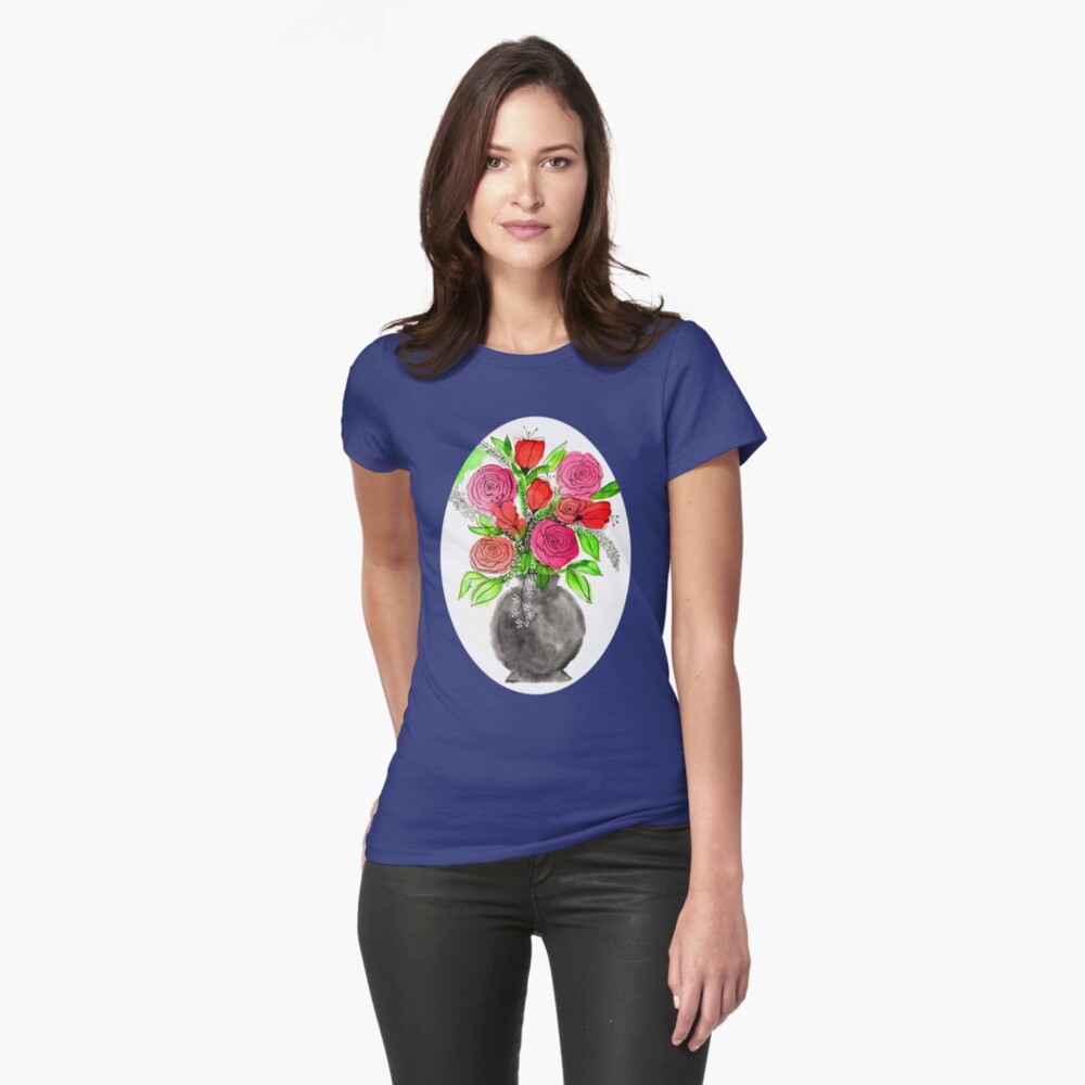Item preview, Fitted T-Shirt designed and sold by sandyrichter.