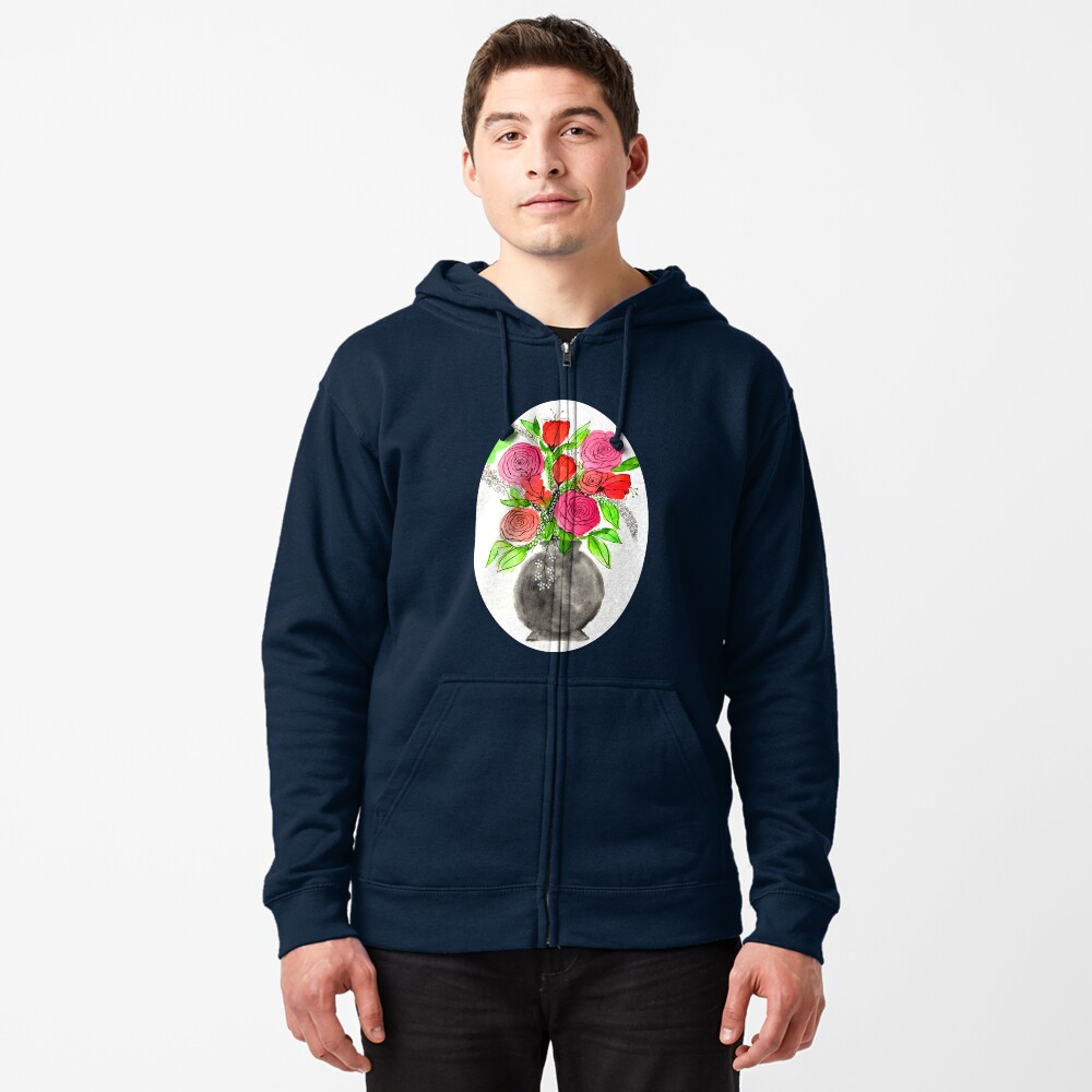 Item preview, Zipped Hoodie designed and sold by sandyrichter.