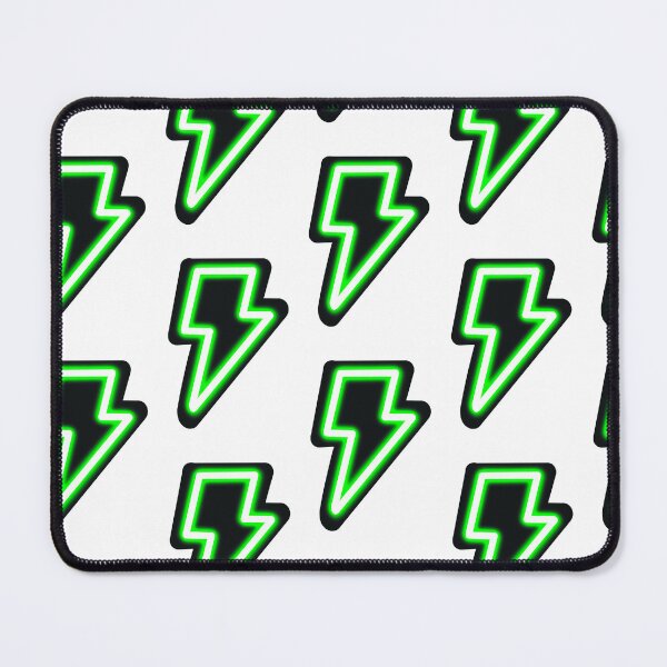 Item preview, Neon Green Lightning Bolt designed and sold by CalliesArt.