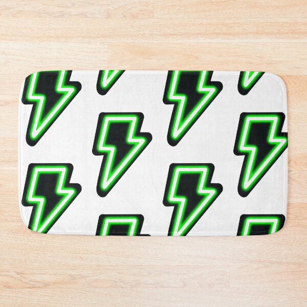 Item preview, Neon Green Lightning Bolt designed and sold by CalliesArt.