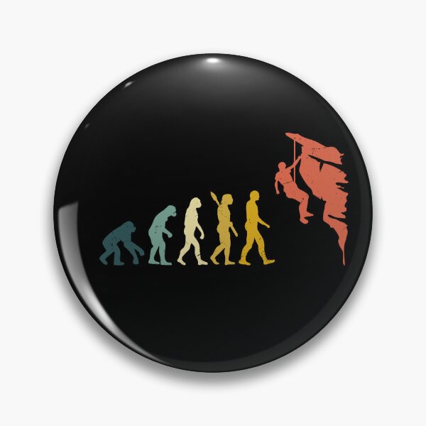 Item preview, Rock Climbing Funny Evolution of Man designed and sold by rafaeltto.