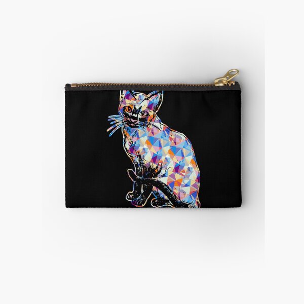 Item preview, Cool And Awesome Siamese Cat Geometric designed and sold by UnknownArtistt.